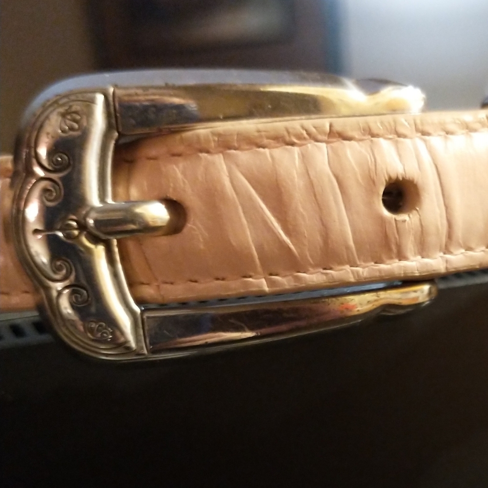 Brighton Pink Belt with 3 charms